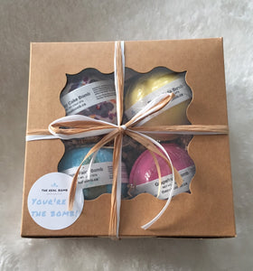 Bath bomb gift set (4 pack)